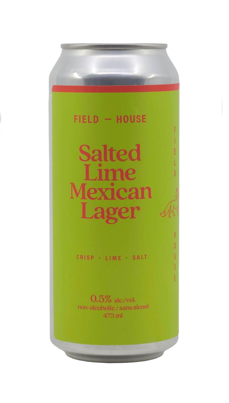 Field House Salted Lime Lager NonAlc Can