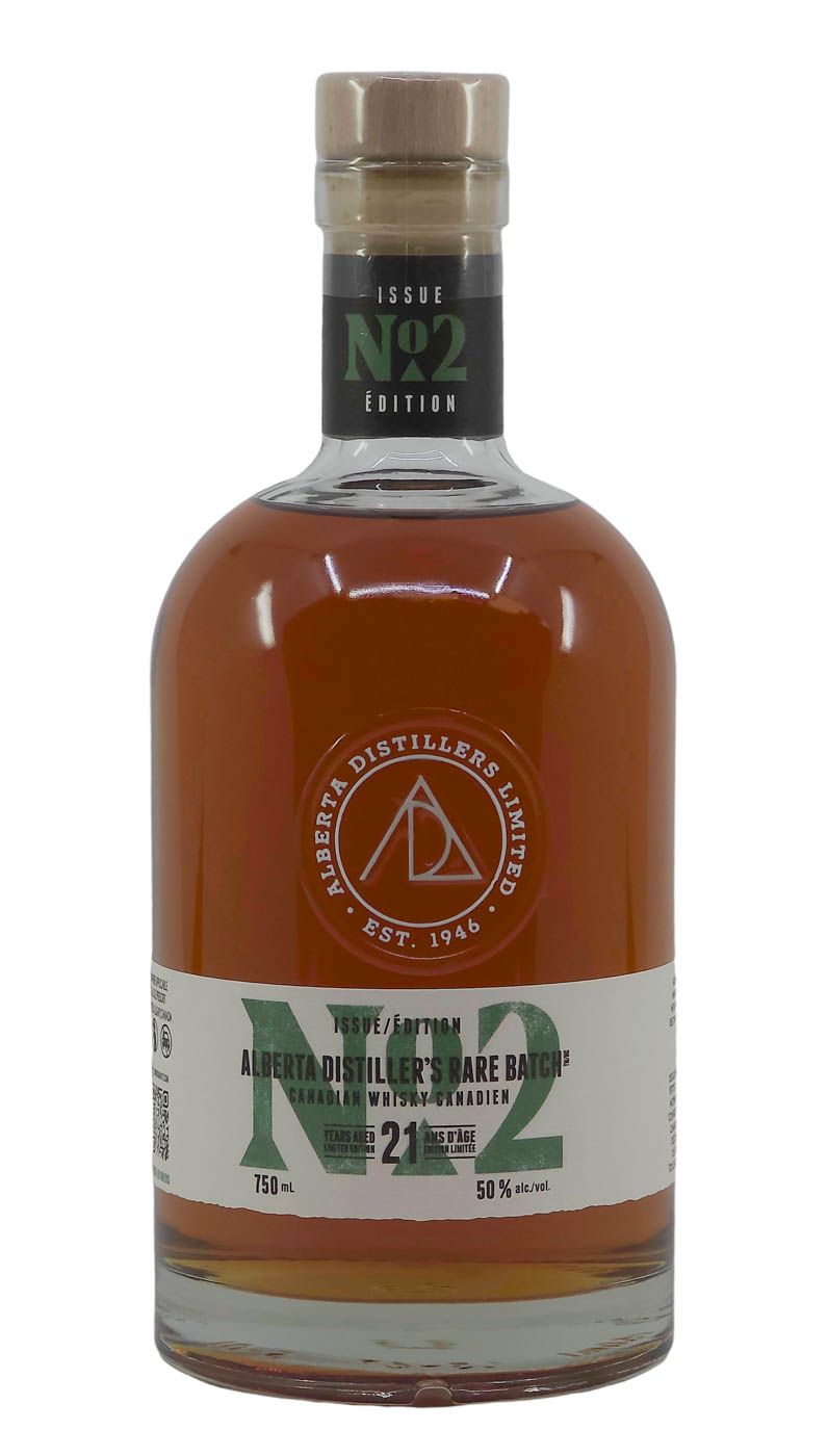 Alberta Distillers Rare Batch No.2 21 Yr