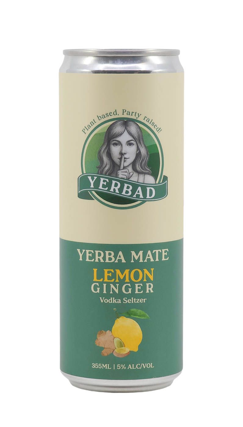 Yerbad Lemon Ginger Vodka