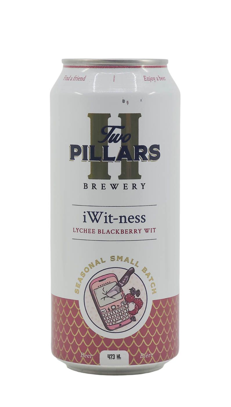 Two Pillars Lychee Blackberry Wit