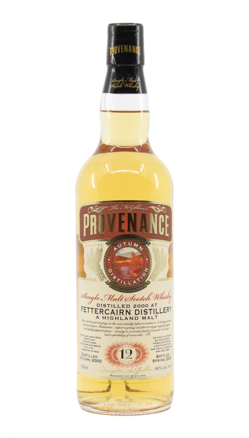 Provenance Fettercairn 12 Year