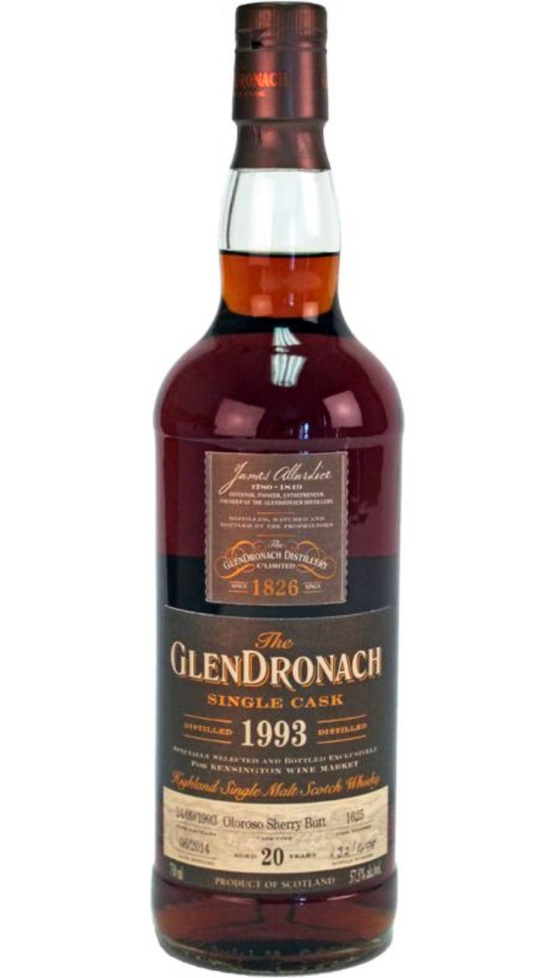 Glendronach 1993 KWM Cask 1625