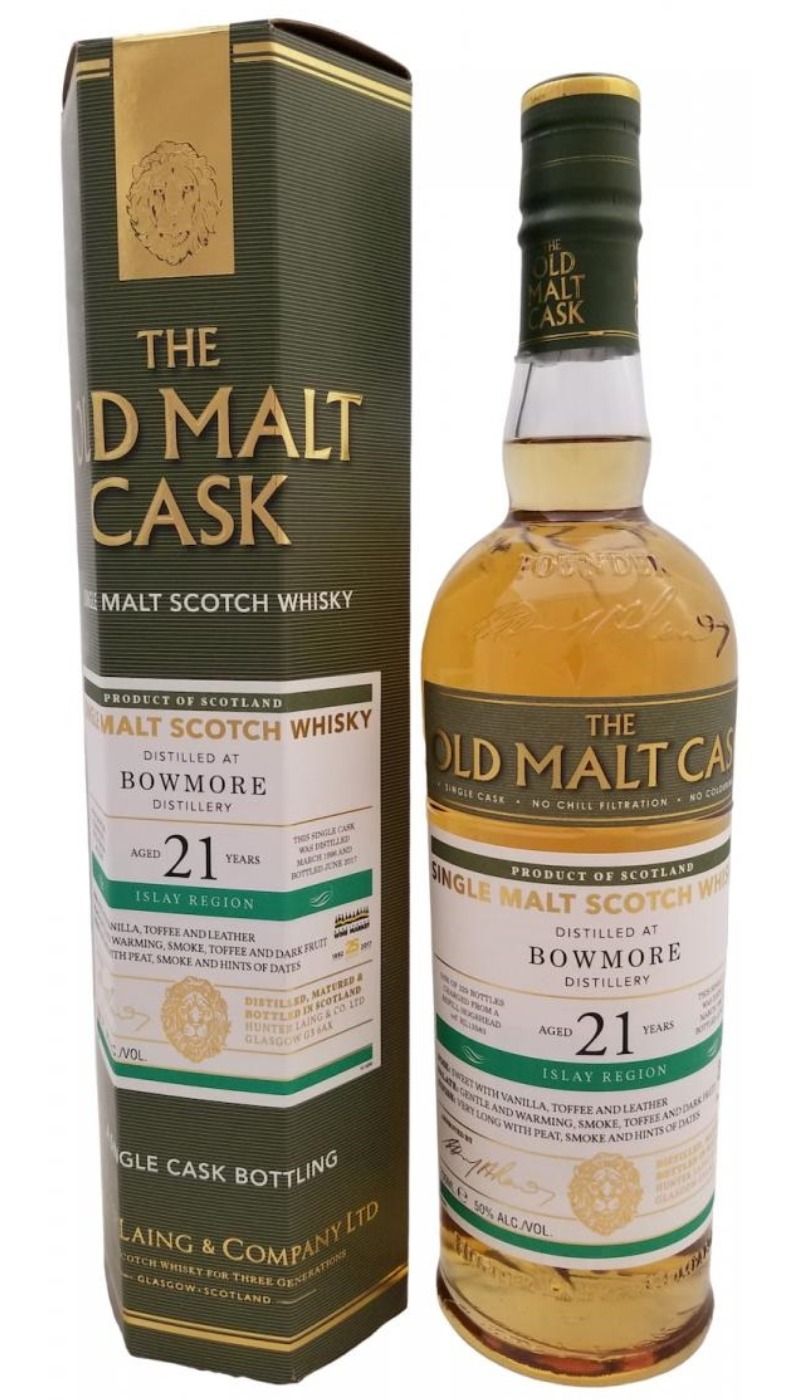 Old Malt Cask Bowmore 21 Year KWM Cask