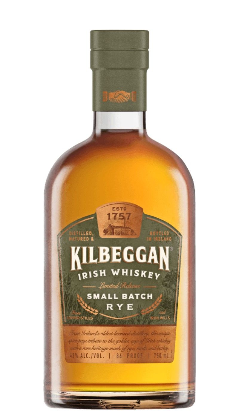 Kilbeggan Small Batch Rye Irish Whiskey