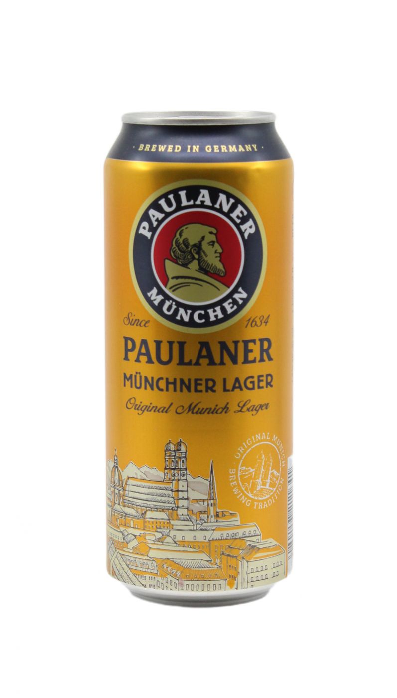 Paulaner Munich Helles Single Can