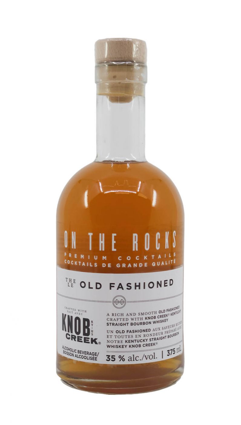On The Rocks Knob Creek Old Fashiones