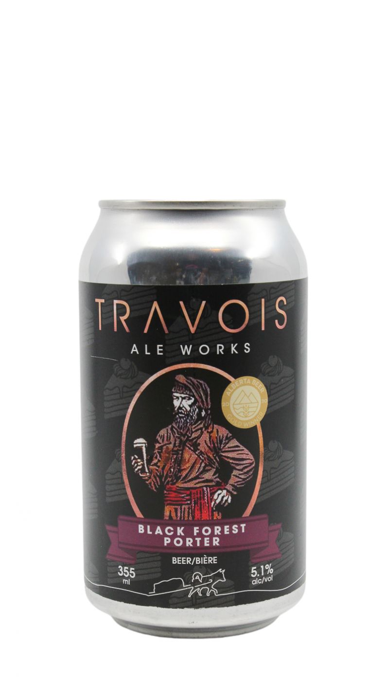 Travois Black Forest Porter Single Can