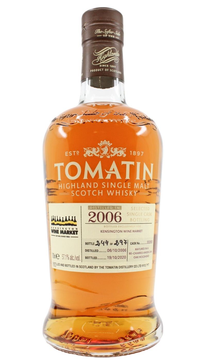 Kensington Wine Market - Tomatin 2006 KWM Cask 33283 (848422)
