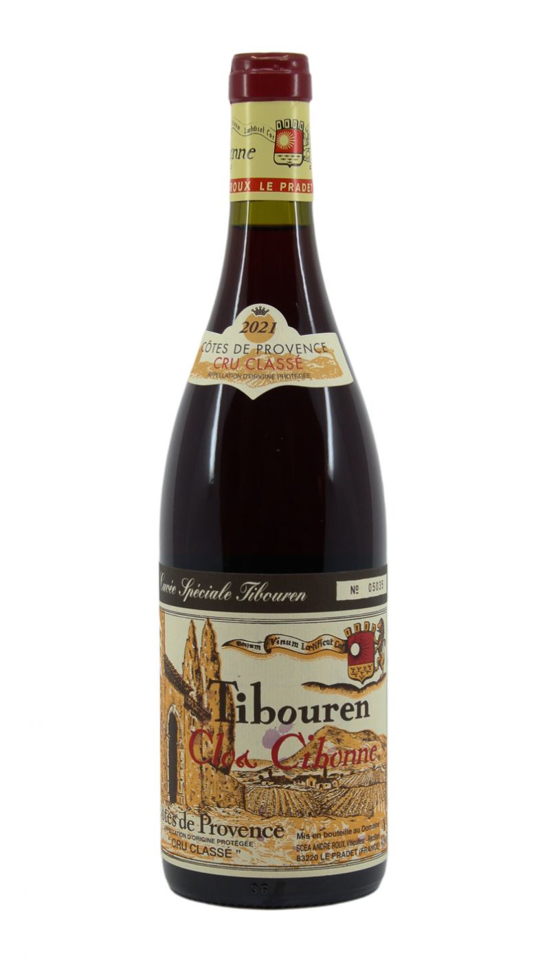 Clos Cibonne Tibouren Rouge