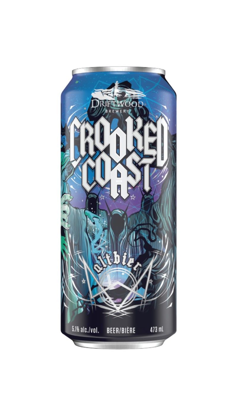 Driftwood Crooked Coast Altbier Tall Can