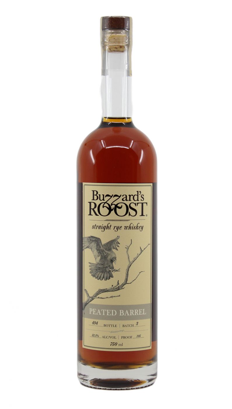 Buzzard`s Roost Peated Barrel Rye Whiske