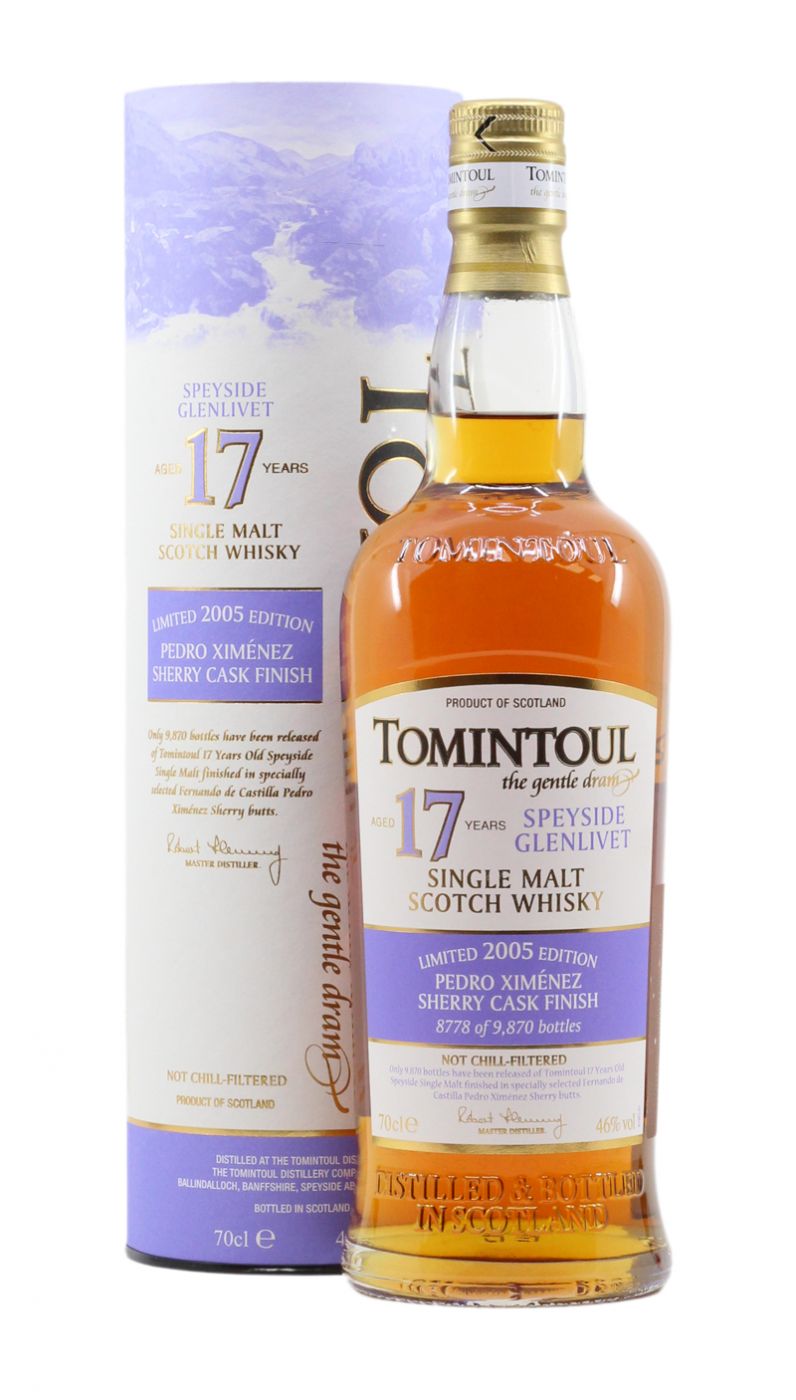 Tomintoul 17 Year Pedro Ximenez Sherry