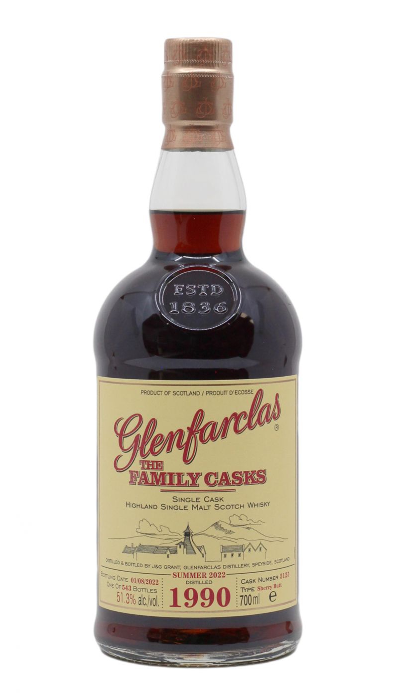Glenfarclas Family Cask 1990 S22