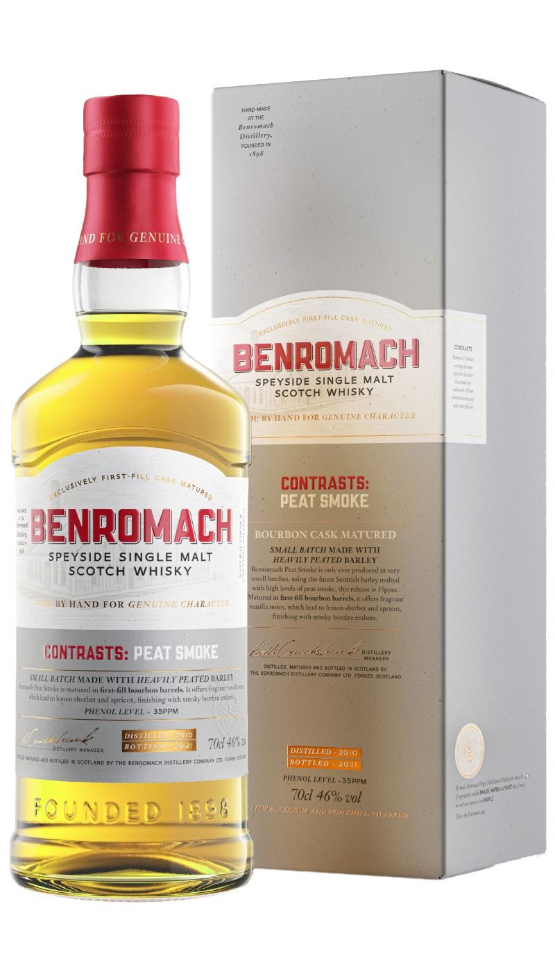 Benromach Peat Smoke Bourbon 2014