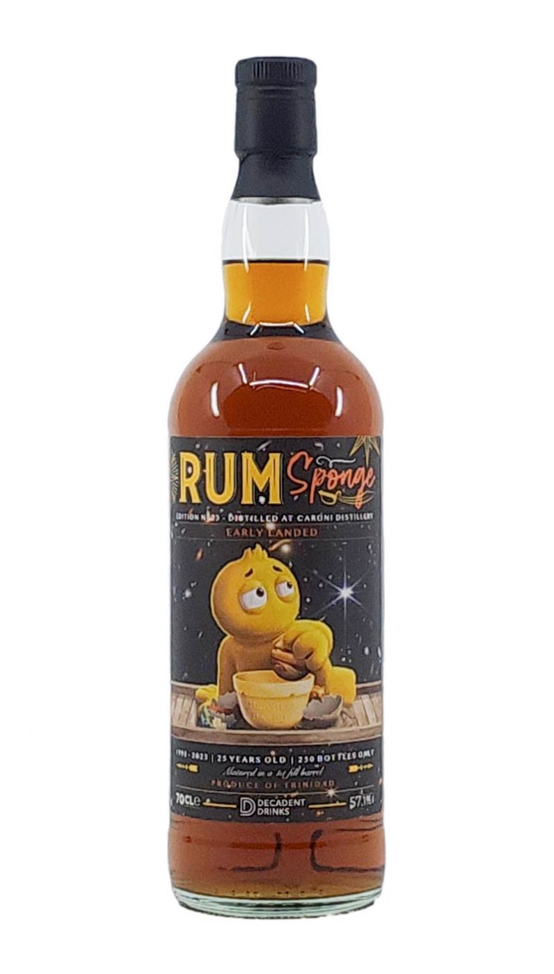Rum Sponge Caroni 25 Year No.23