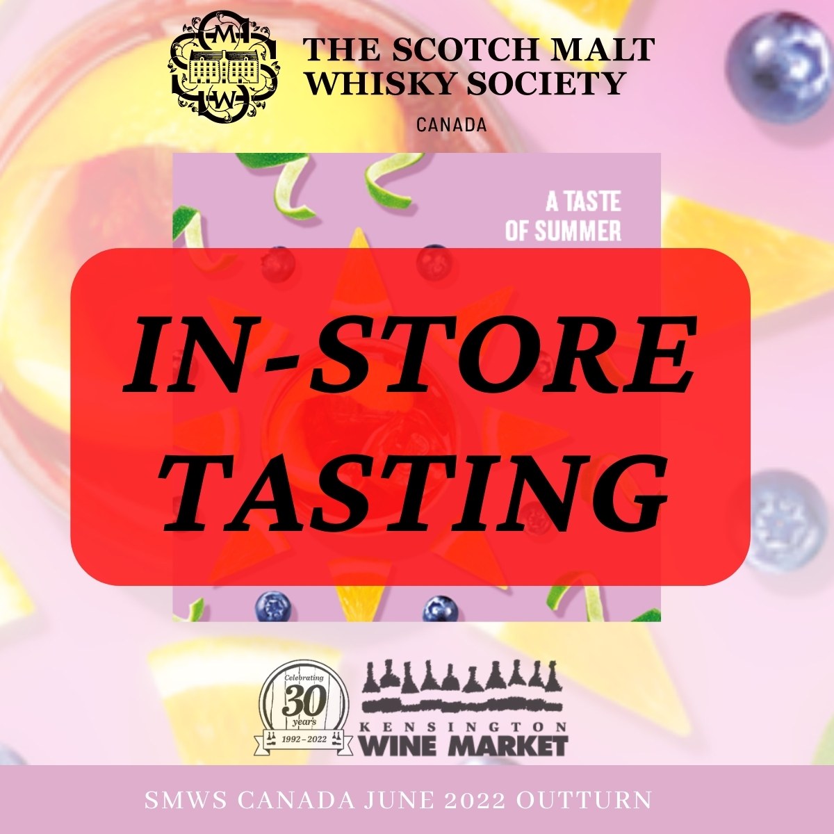 SMWS June 2022 In-Person Outturn Tasting