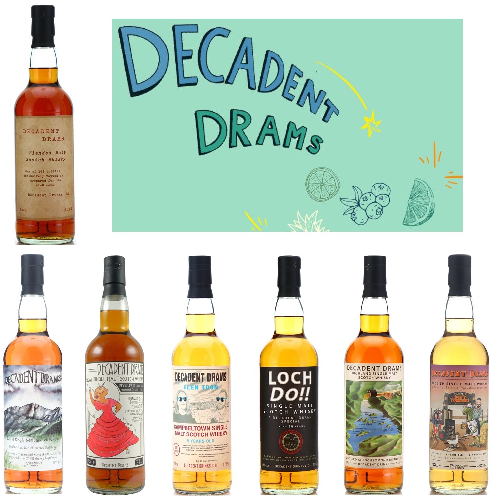 New Decadent Drams Including An Exclusive Blended Malt
