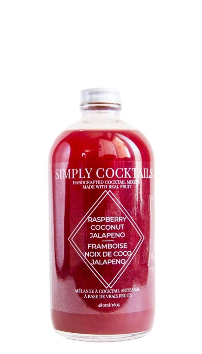 Simply Raspberry Coconut Habanero Mixer
